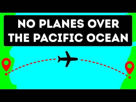 Why Planes Don&#039;t Fly Over the Pacific Ocean