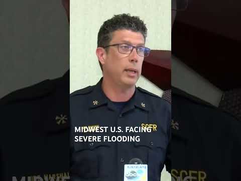 #Flooding slams the Midwest #unitedstates #wcnc #shorts