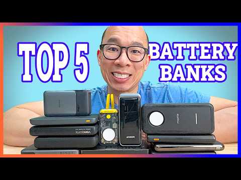 I Tested $1500 Worth Of Battery Banks - Here&#039;s My Top 5