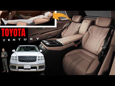 New Toyota Century SUV Interior Cabin