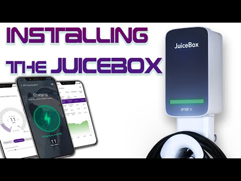 EnelX JuiceBox 40: We Install EnelX&#039;s Latest Home EV Charging Station