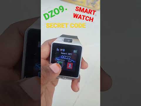 dz09 smartwatch secret code and All smart watches