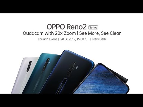 🔴 OPPO Reno2 Launch Event Live