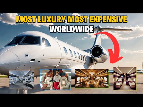 Top 10 Most Luxurious Private JETS in the World in 2024! You Won&#039;t Believe