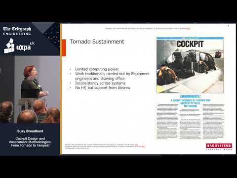 Cockpit Design and Assessment Methodologies: From Tornado to Tempest - Suzy Broadbent