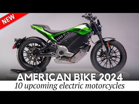 10 Newest American Motorcycles with All-Electric Power for 2023-2024