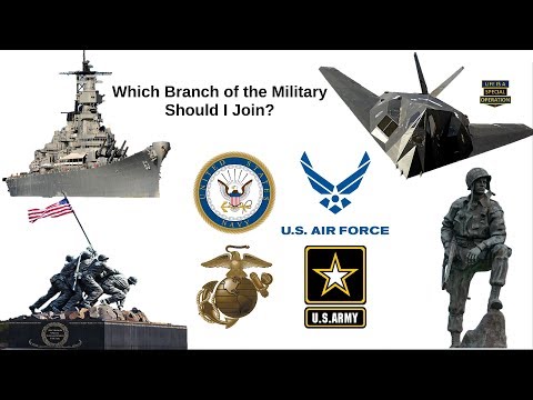 Which BRANCH of the MILITARY Should I Join? Army, Navy, Airforce, Marines, Coast Guard?