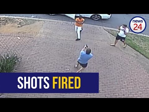 WATCH | Shootout outside Lonehill home in Johannesburg, no injuries reported