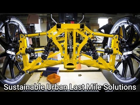 Sustainable City Solutions ➩ Electric Cargo Bikes