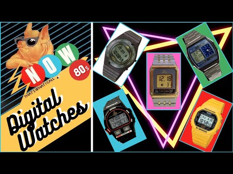 Greatest Digital Watch Hits of the 80s : Casio, Seiko, Citizen and more!