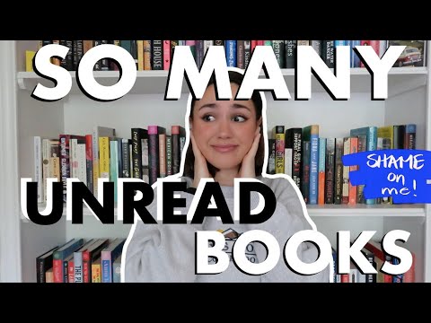 EVERY book on my physical tbr | books i own but HAVEN&#039;T read yet