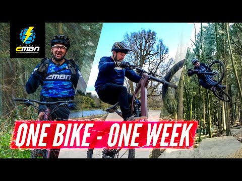 1 Bike For 1 Week! | Is A 150mm E-MTB Versatile Enough To Do It All?