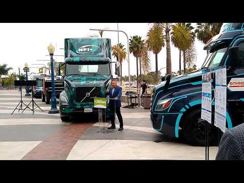 NFI, Schneider deploy 100 electric trucks in California, ACT Expo 2021