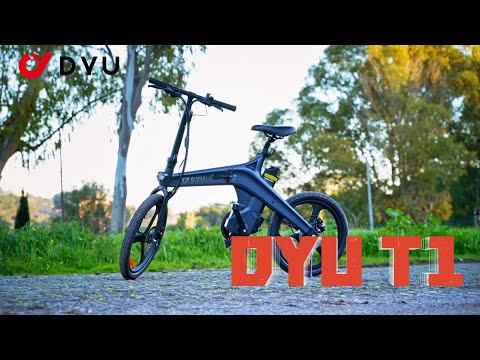 🌟🚴 &quot;The DYU T1 Unleashed: Folding E-Bike Perfection for the Urban Jungle!&quot; 🛴💫