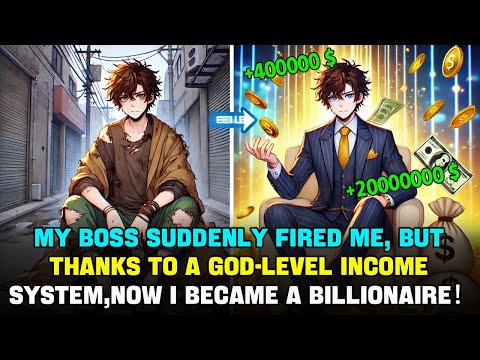 My Boss Suddenly Fired me, But Thanks To A God-level income system ，I Became A Billionaire！