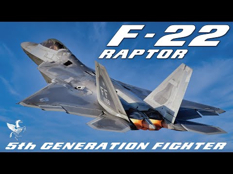 F-22 Raptor | 5th Gen. Stealth Tactical Fighter | USAF&#039;s ATF (Advanced Tactical Fighter)