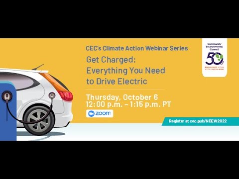 Get Charged: Everything You Need to Drive Electric | Webinar #CECSB