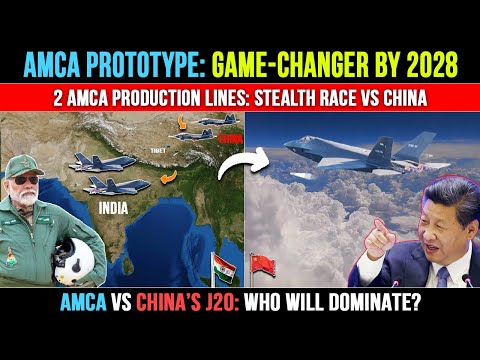 AMCA Fighter Jet Prototype By 2028: India vs China Air Power