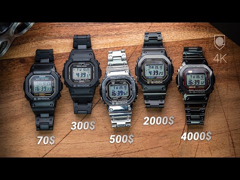 What’s the difference, which one to get &amp; why?! G-Shock Square tier comparison.