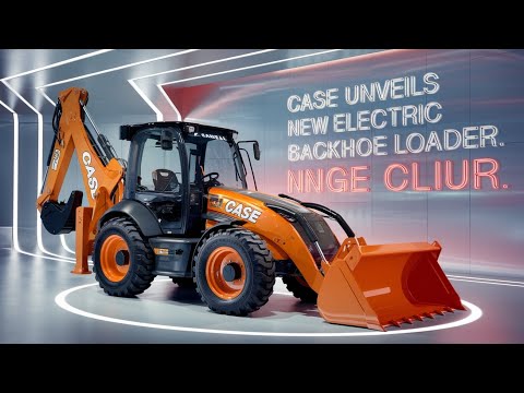 Revolutionary Electric Backhoe Loader from Case: The Future of Construction is Here!