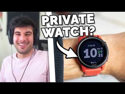 How I Use My Garmin Watch (kind of) Privately!