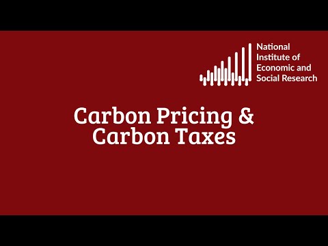 Carbon Pricing and Carbon Taxes Event