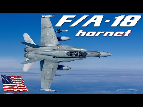 F/A-18 HORNET - American Supersonic Twin Engine Combat Jet Made By McDonnell Douglas. HD Documentary