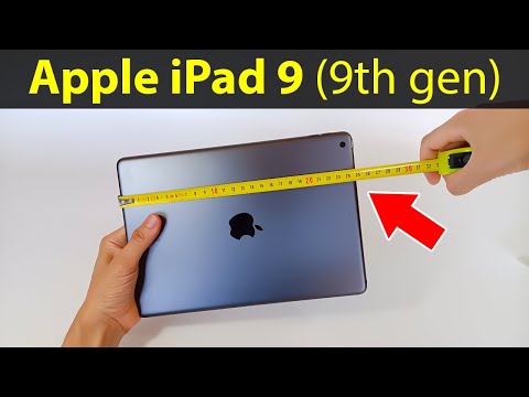 Apple iPad 9 (9th generation iPad) – Physical features (design, materials, weight, measurements)