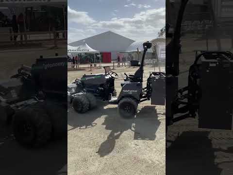 Agtonomy TeleFarmer Tractor at World Ag Expo 2023