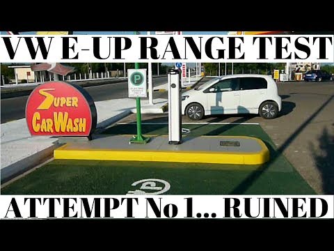 VW e-up! Range Attempt for 180km On A Single Charge... What Went Wrong?