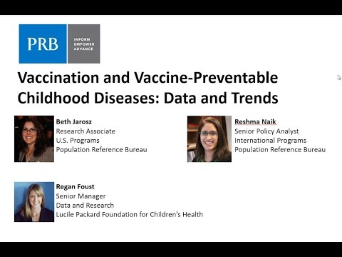 PRB Webinar: Vaccination and Vaccine Preventable Childhood Diseases