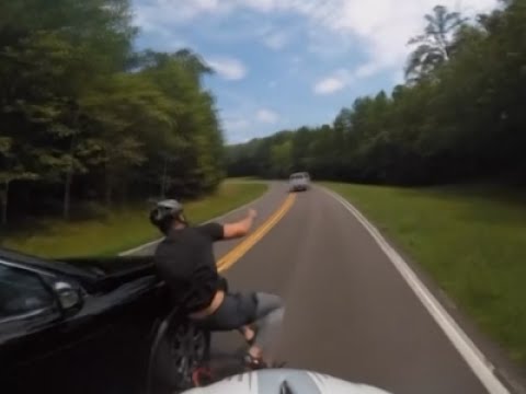 Helmet Cam Video of Cycling Accident Goes Viral