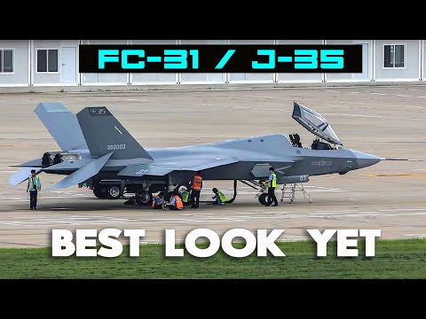 FC-31/J-35: Best Look Yet At China’s Carrier-Capable Stealth Fighter