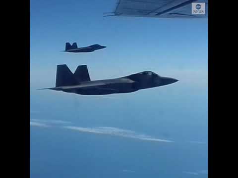 U.S. fighter jets intercept two sets of Russian bombers that flew close to Alaska | ABC News