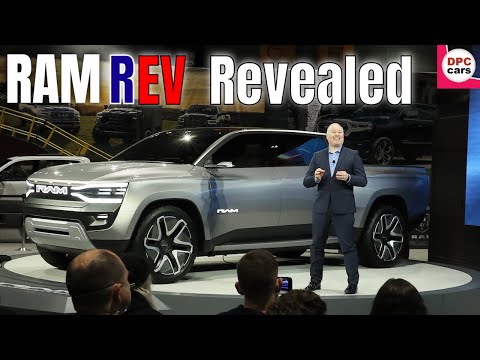 Electric Ram 1500 REV Revealed at Chicago