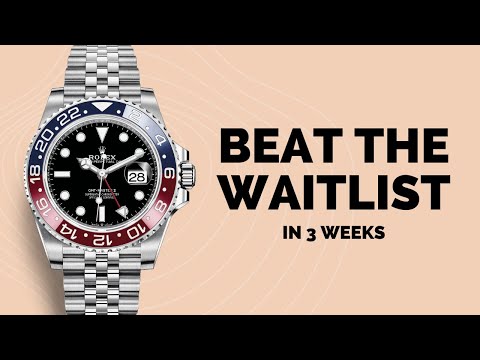 How to Buy a Rolex Watch at Retail with No Waitlist | Rolex GMT-Master II 126710BLRO Review