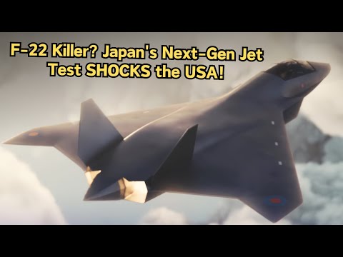 Japan Secretly Tested New 6th Generation Fighter Jet to Beat America’s F-22 Raptor!