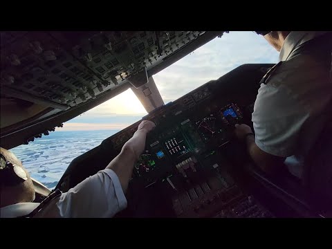 BOEING 747 Takeoff in the Snow with Heart-Stopping Sharp Turn!