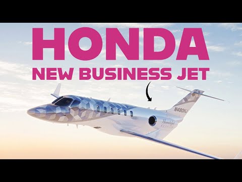 Honda&#039;s New Business Jet: HondaJet Echelon