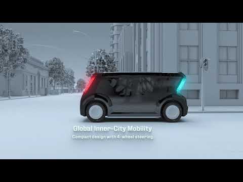 Design unveiled for connected steel autonomous vehicle for future sustainable urban mobility