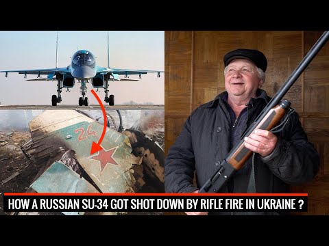 Russian Su-34 downed with rifle fire - medal given to gunman !