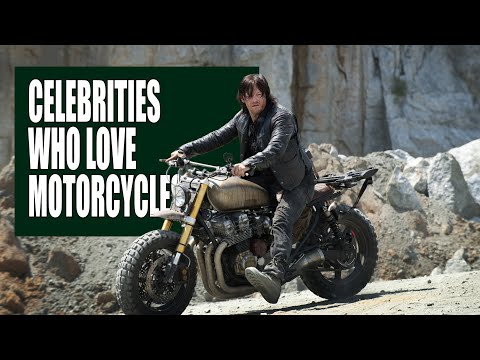 10 Celebrities Who love Motorcycles (Part2)