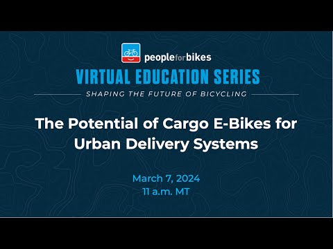 The Potential of Cargo E-Bikes for Urban Delivery Systems