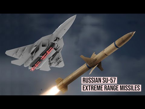 Russian Su-57 Fighters Using Extreme Range Missiles to Shoot Down Aircraft