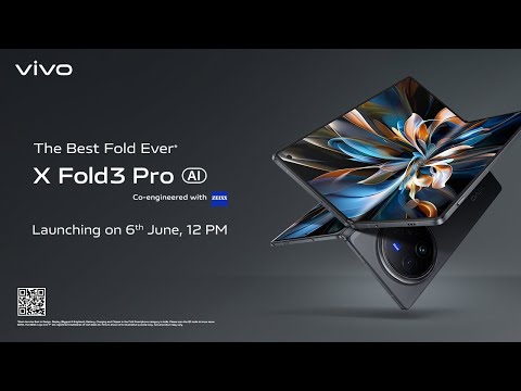 VIVO X FOLD 3 Pro | Launching on 6th June 2024 LIVE