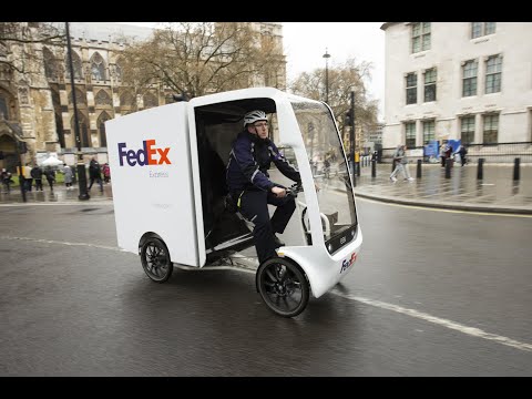 Experiences of a FedEx Express e-cargo bike courier