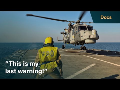 Chilling moment Iranian gunboat heads towards the Royal Navy&#039;s HMS Duncan | Warship: Life At Sea