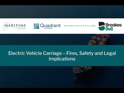 Electric Vehicle Carriage – Fires, Safety and Legal Implications