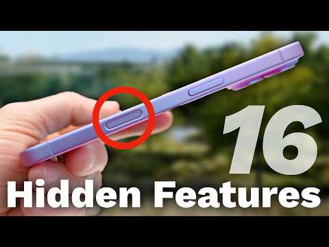 iPhone 16 &amp; 16 Pro Hidden Features! New Apple Secrets