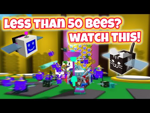 If You Have Less Than 50 Bees, Watch This! (Bee Swarm Simulator)